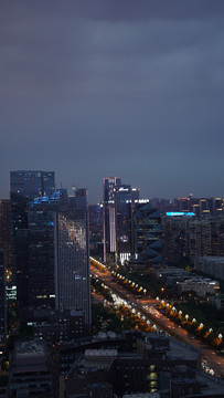 都市风光夜景