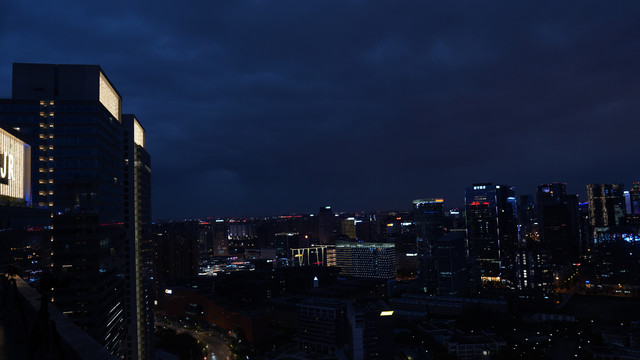 都市风光夜景