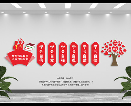 特殊教育文化墻