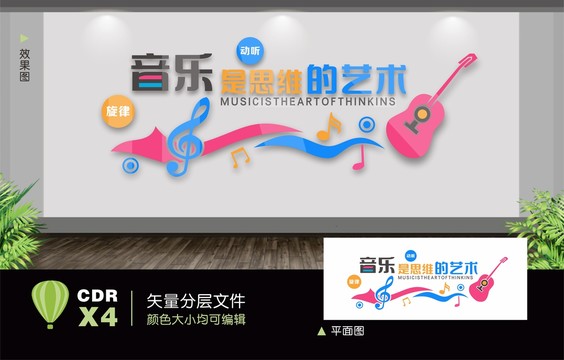 音樂(lè)文化墻