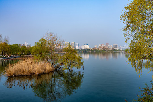 山东济南大明湖风景区