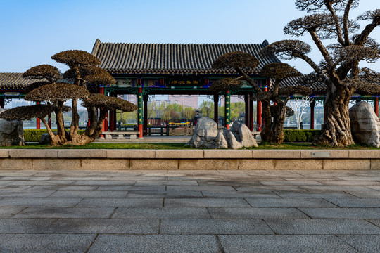 山东济南大明湖风景区