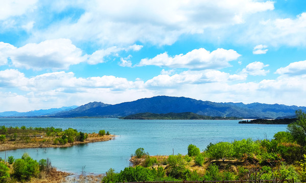 密云水库全景