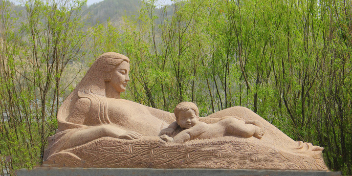 兰州黄河母亲雕像