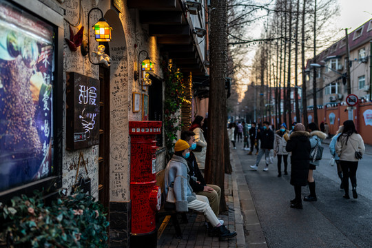 上海甜爱路街景