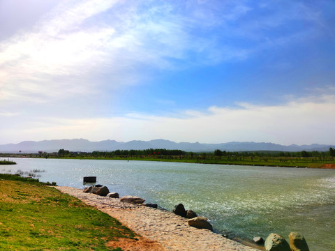 河流河道绿化