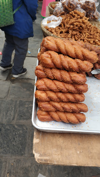 油炸麻花食品