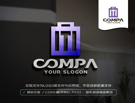M字母LOGO