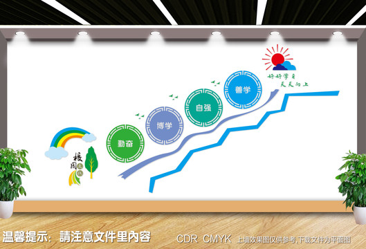 學(xué)校樓道文化墻