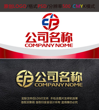 字母金融管理中字logo设计