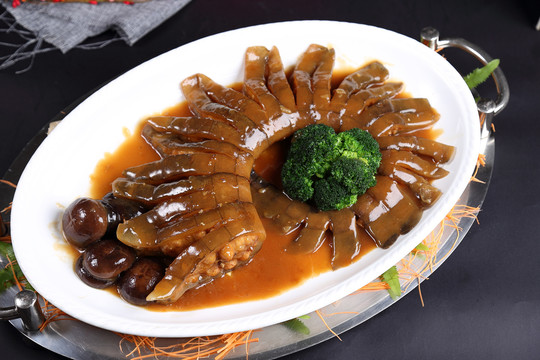 紅燜鱷魚尾