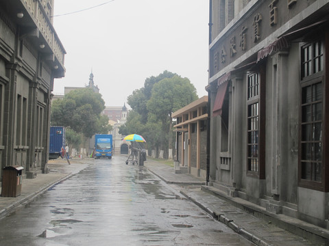 中山城影视基地旧街景