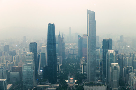 广州地标建筑群