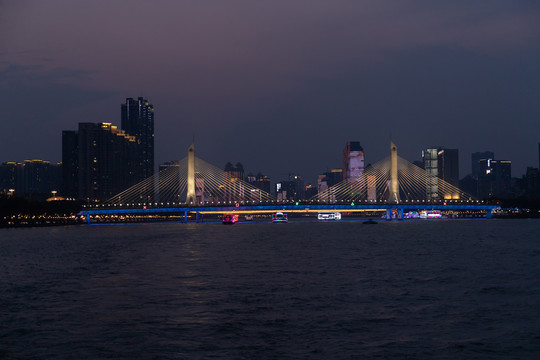 广州珠江夜景海印大桥