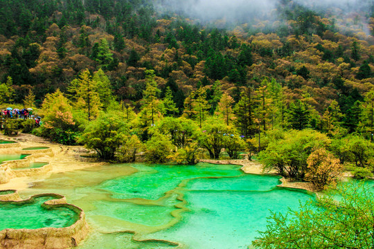 四川黄龙风景区