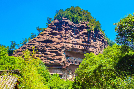 麦积山