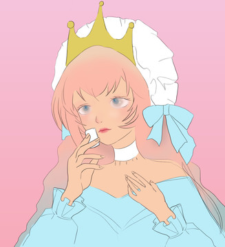 美女化妝