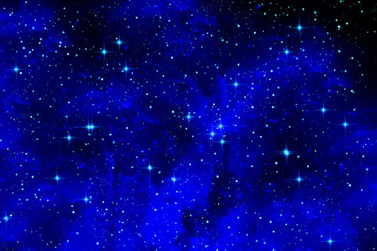 藍(lán)色星空背景