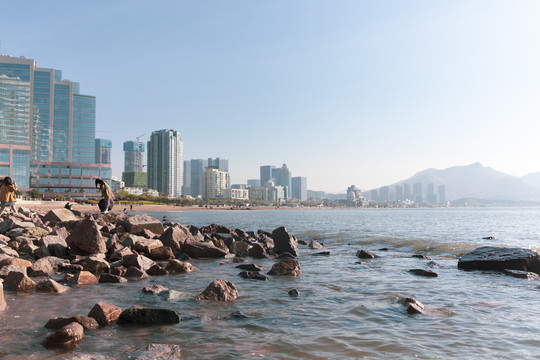 石老人海水浴场