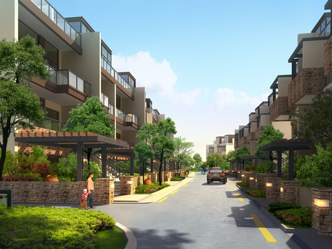 小區(qū)樓房建筑外立面設(shè)計