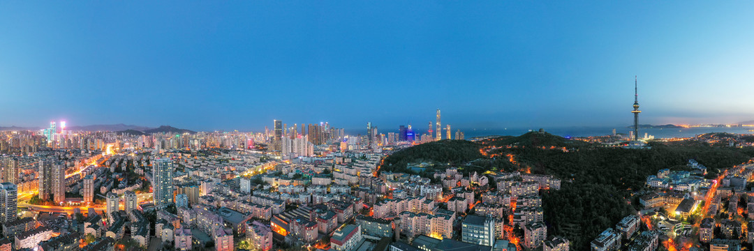 青岛城市夜景