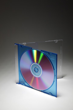空白CD首饰盒。用你自己的图形填充。