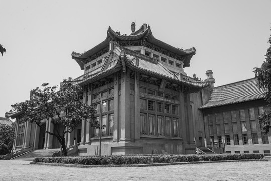 武汉大学图书馆老照片