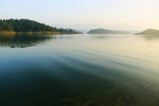 湖景