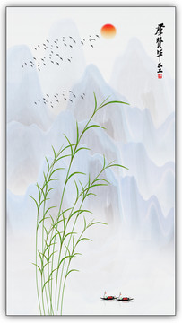 玄關(guān)裝飾畫