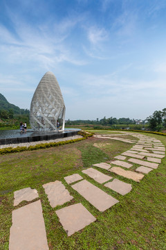 宜宾李庄古镇安石美学村安石之心