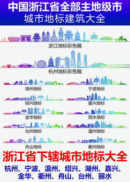 浙江城市地標(biāo)大全