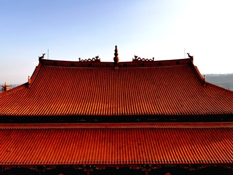 中式古建屋顶
