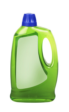 空白标签塑料洗涤剂瓶