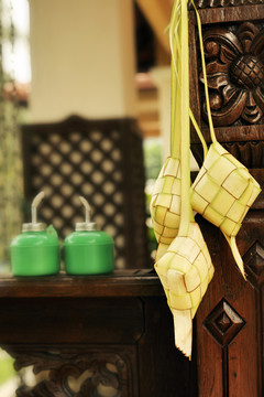 hari raya的ketupat图标
