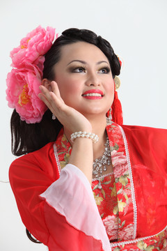 中国传统服饰肖像