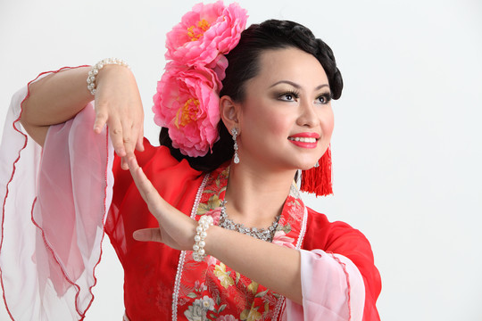 中国传统舞蹈特写