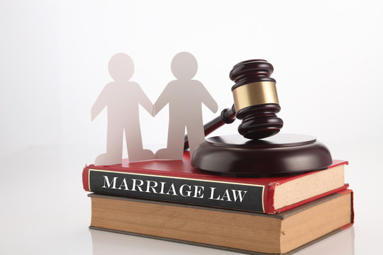 人、同性恋、同性婚姻和爱情观与木槌和法律书