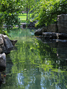 济南五龙潭公园风景区