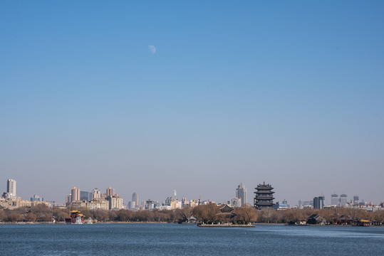 济南冬天大明湖