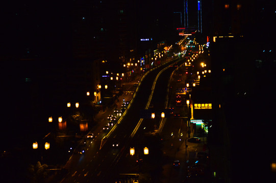 太原街道夜景