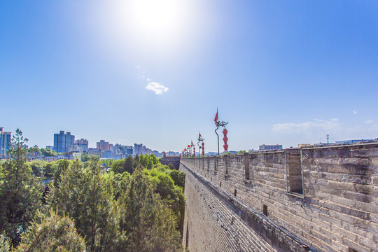 西安城墙南门段东