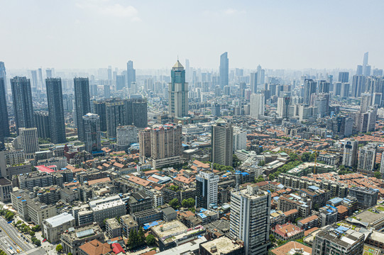 武汉城市风光全景