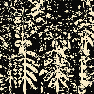 抽象树林