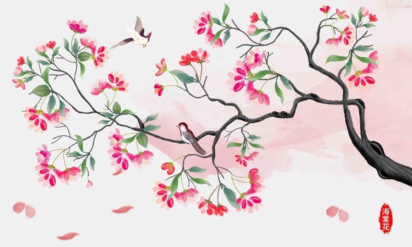 新中式花鳥