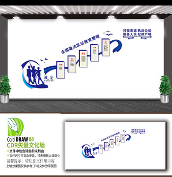 教育整頓樓梯文化墻
