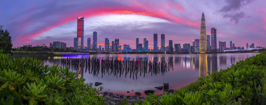 深圳湾全景