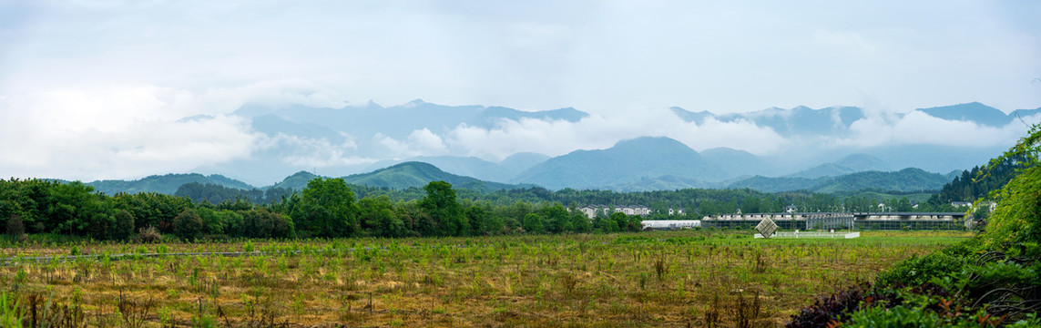 田园风光全景