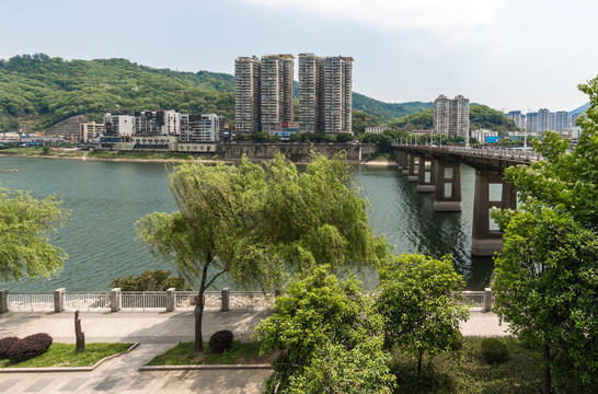 福建省南平市城市风光