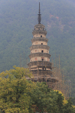 济南灵岩寺辟支塔