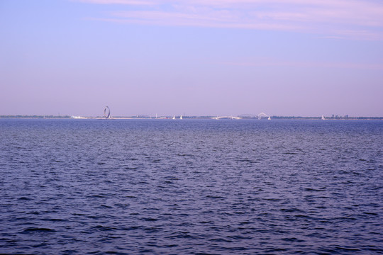 滴水湖风光